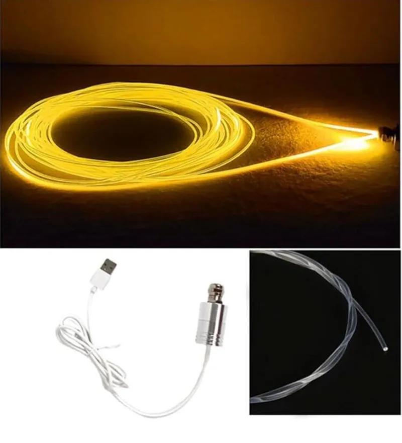 PMMA ̵ ۷ο  ̺ ŰƮ, LED ˷̴ Ϸ̳, USB, 5V, 1.5W ̵  , 3mm, 5m, 16ft